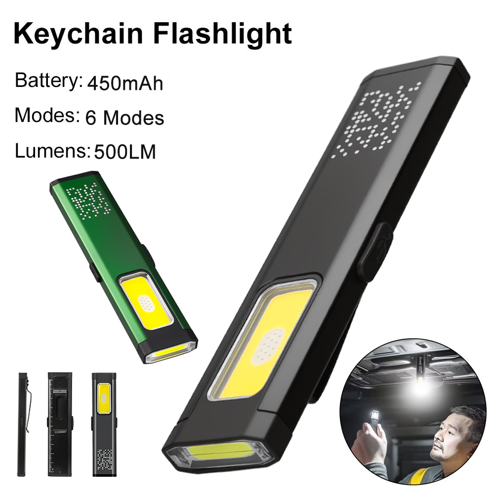 Outdoor Lighting Types - Mini Portable Rechargeable LED Torch Light,