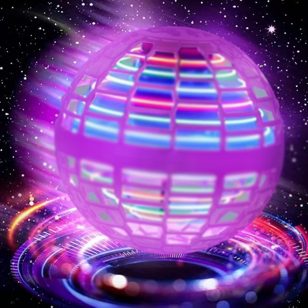 Outdoor Lighting Electrical Box - Flying Orb Boomerang Ball LED Lights