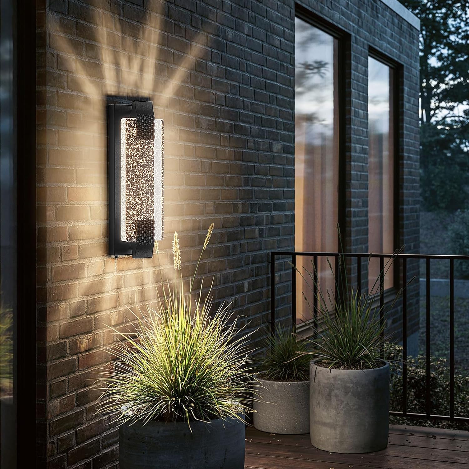 Outdoor Lighting Sconce - 15.7