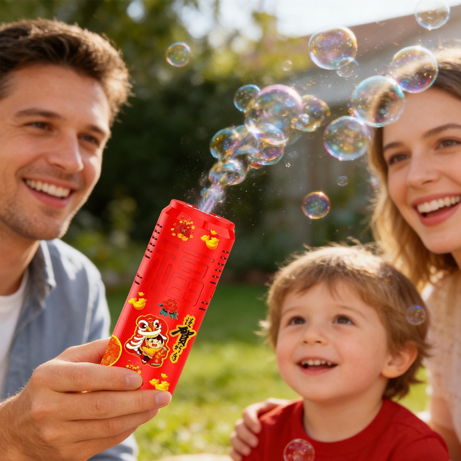 Outdoor Lighting Effects - New Year Fireworks Bubble Machine Atmosphere