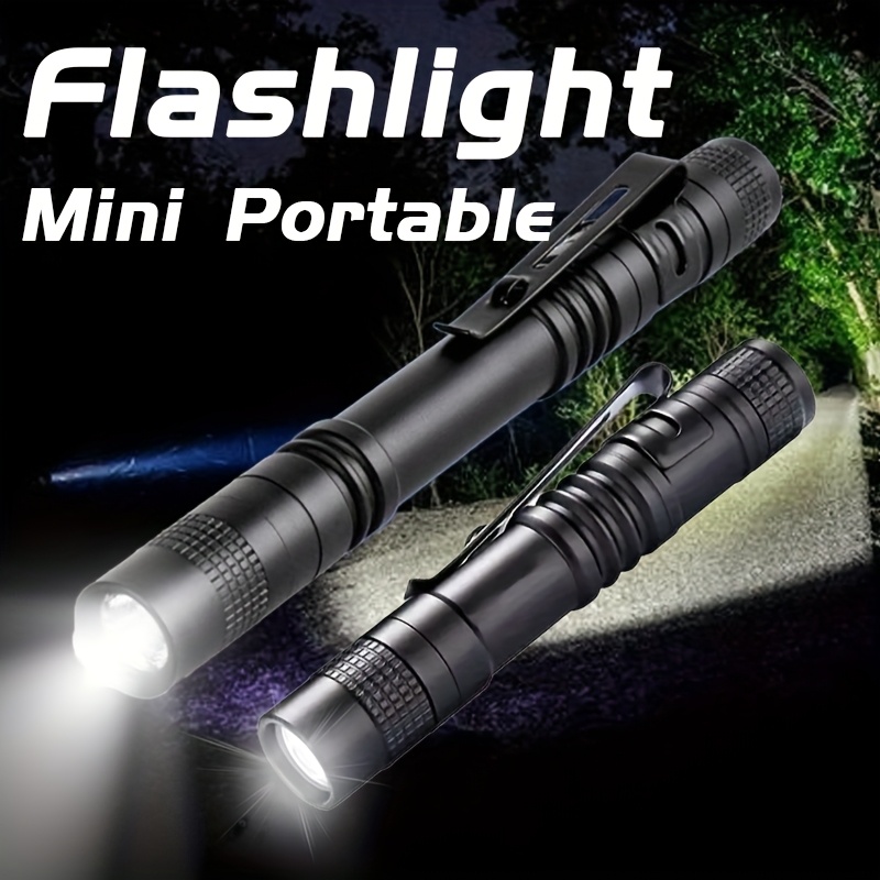 Outdoor Lighting Junction Box - Mini Portable LED Flashlight Pocket Ultra