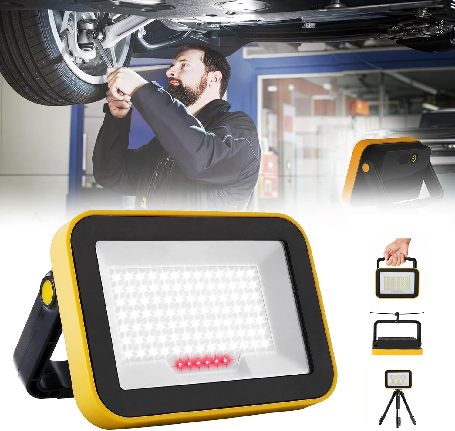 Outdoor Lighting Not Working - Portable LED Work Light Outdoor 5
