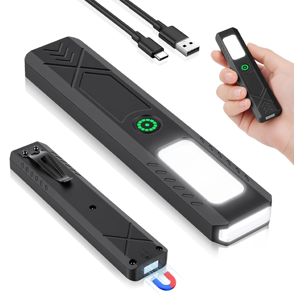 Outdoor Lighting Junction Box - Rechargeable LED Handheld Flashlight 600LM Powerful