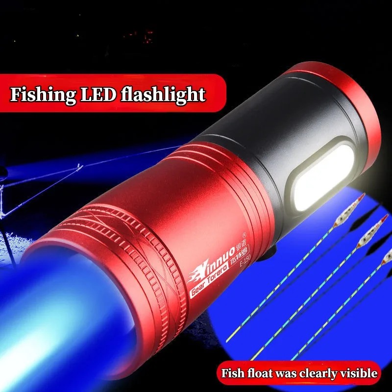 Outdoor Lighting Lanterns - Portable Fishing Lantern Rechargeable 4 Light