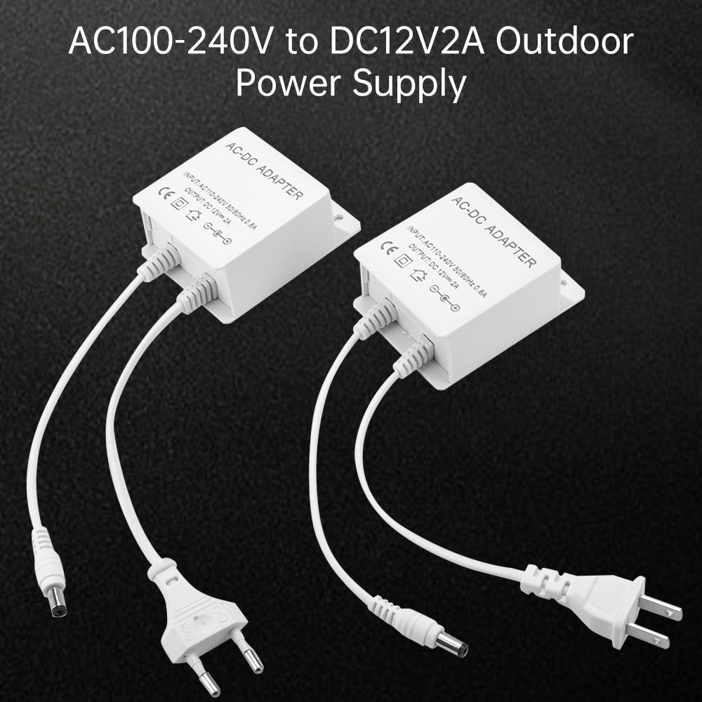 DC12V 2A EU Plug Adapter Secur - огляд і ціна Outdoor Lighting Socket