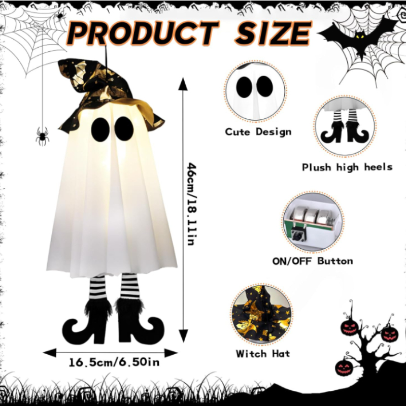 1/3pcs Halloween LED Light Up  - огляд і ціна Outdoor Lighting Effects