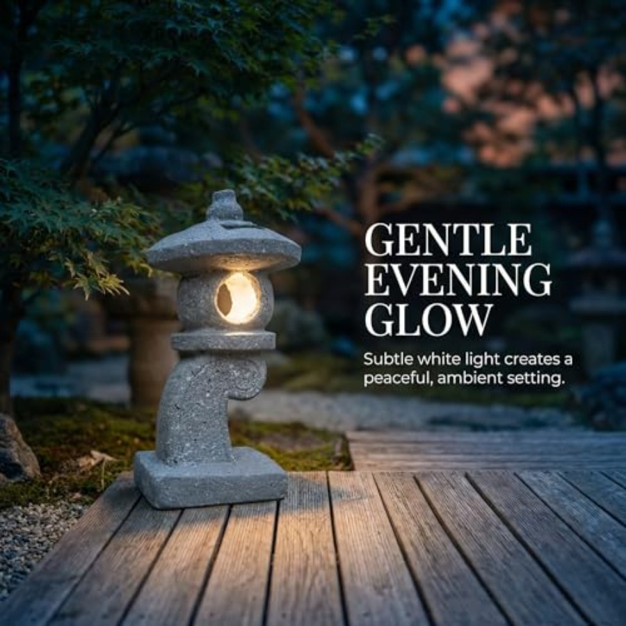 14'' High Asian Solar-Powered  - огляд і ціна Outdoor Lighting Japan