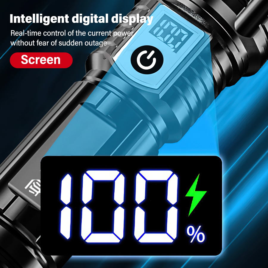 High Power 200000LM LED Flashl - огляд і ціна Outdoor Lighting Types