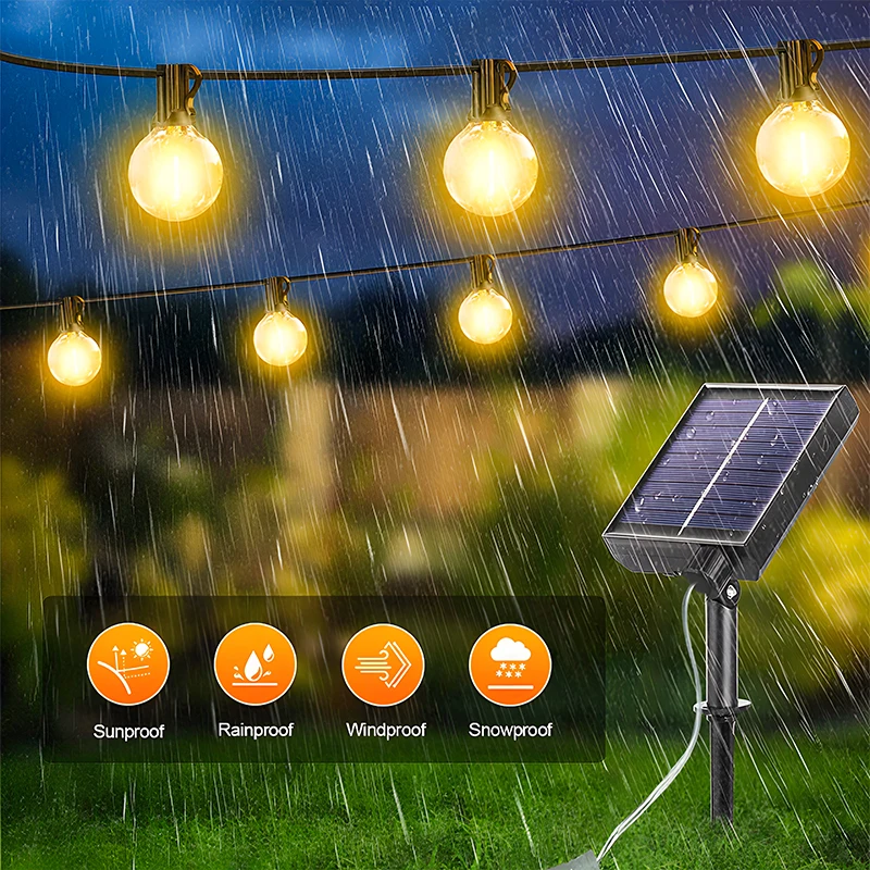 G40 Led Solar Globe Led String - огляд і ціна String Light Bistro