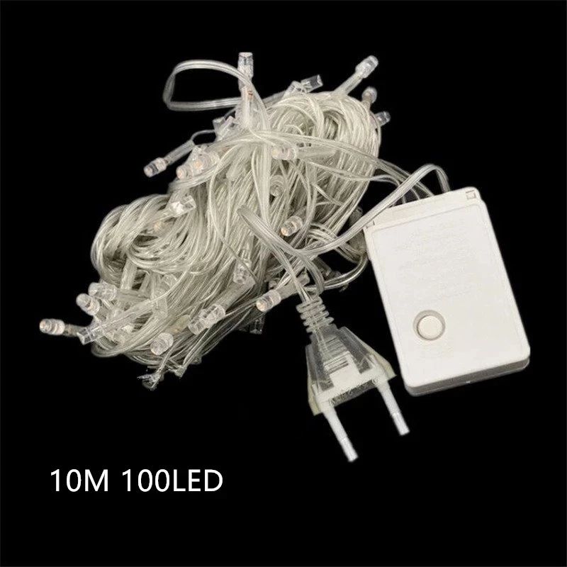 110V 220V 10M 100 Led String G - огляд і ціна Outdoor Lighting Sconce
