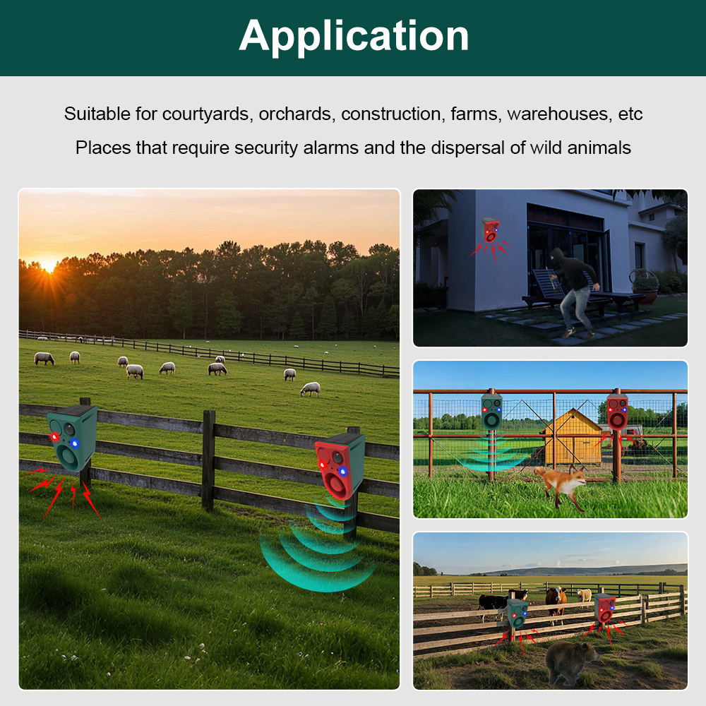 Solar Motion Sensor Animal Rep - огляд і ціна Outdoor Lighting Motion Sensor
