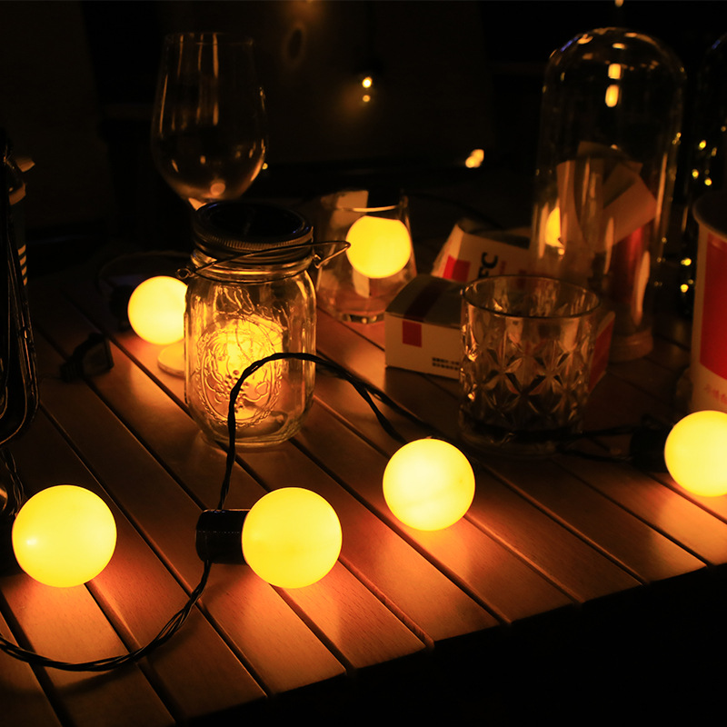 Solar String Lights Outdoor Wa - огляд і ціна String Light Bistro