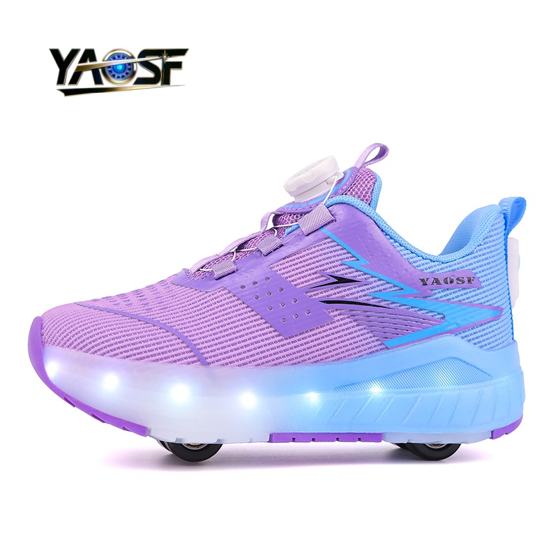 Kids 4-Wheel LED Light Up Shoe - огляд і ціна Outdoor Lighting Effects