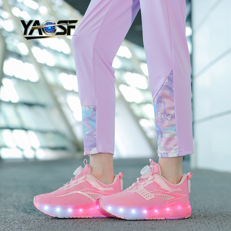 Kids 4-Wheel LED Light Up Shoe - огляд і ціна Outdoor Lighting Effects