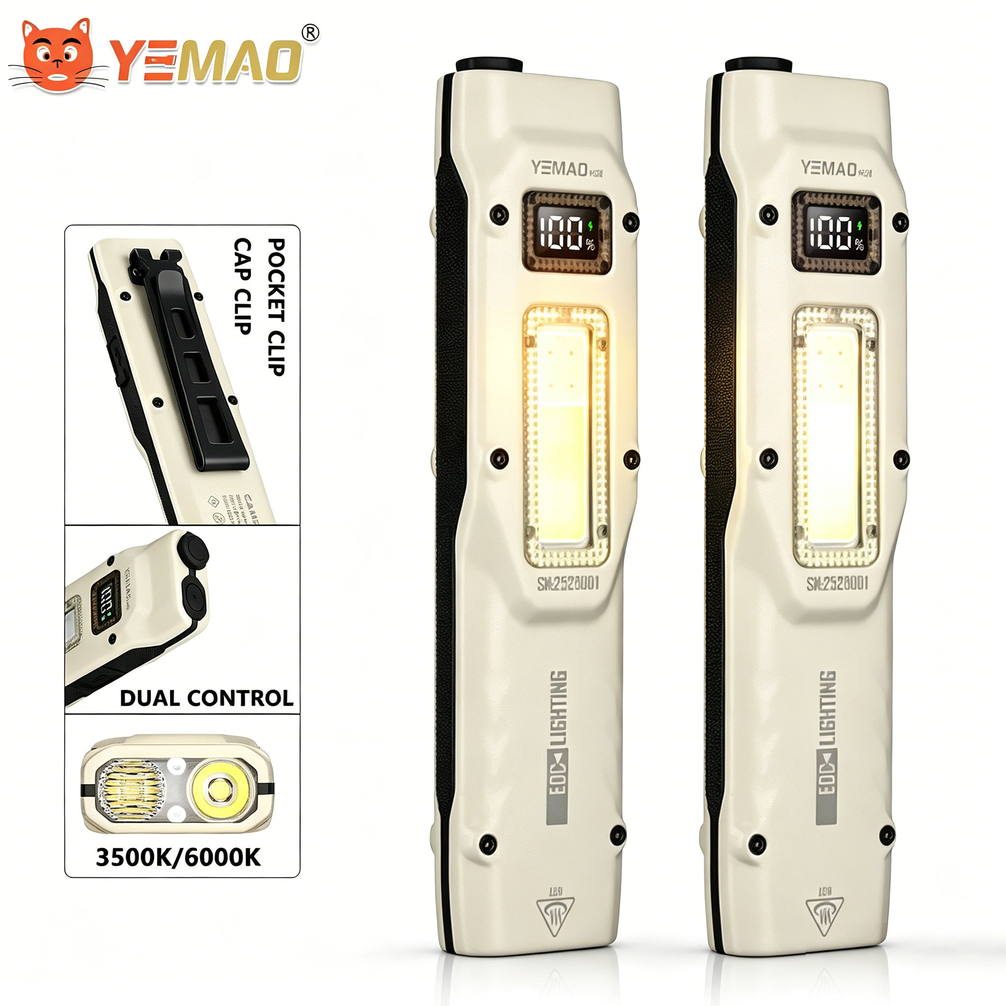 Portable 880LM YEMAO M28 Ultra - огляд і ціна Outdoor Lighting Junction Box