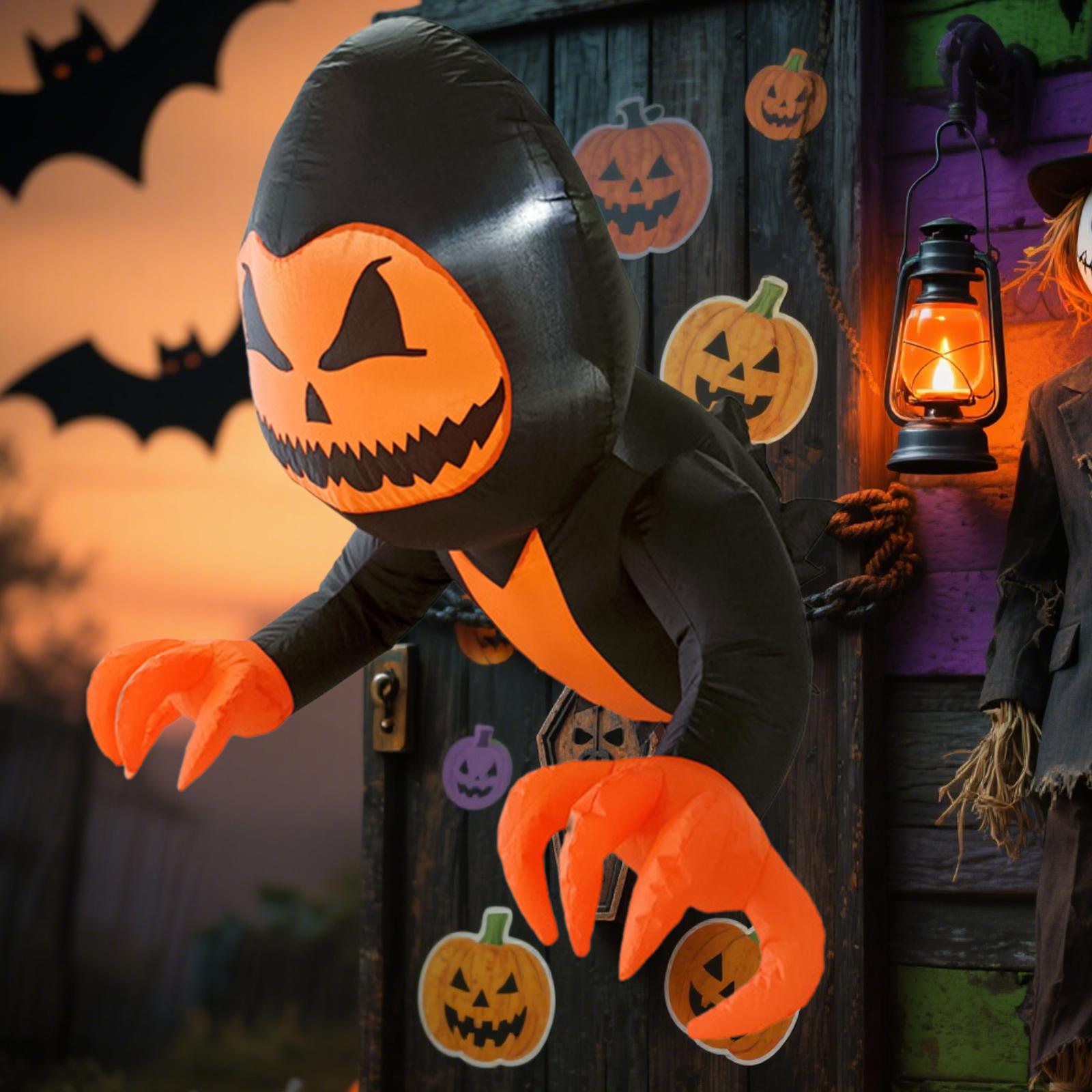 Halloween Inflatables Broke Ou - огляд і ціна Outdoor Lighting Front Yard