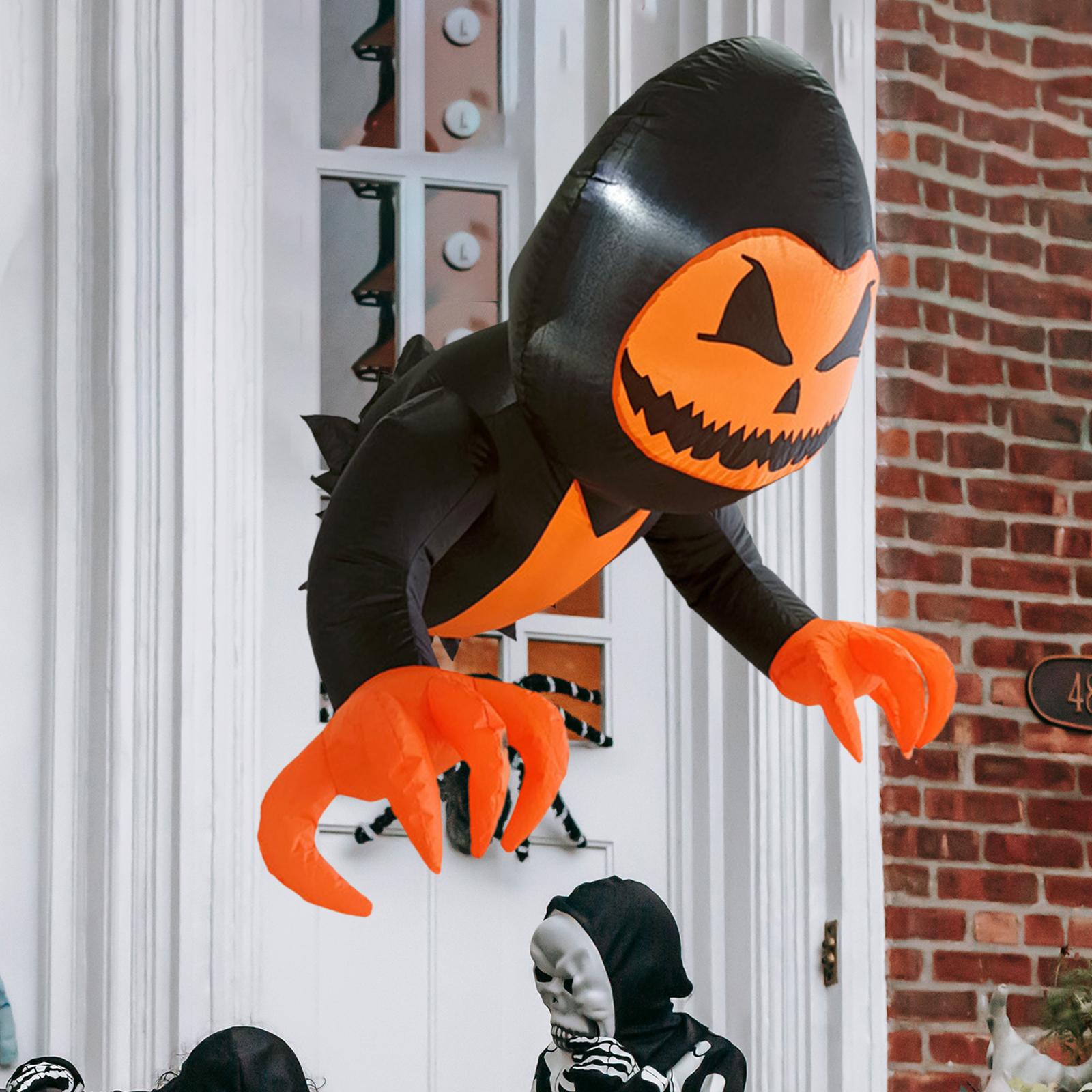 Halloween Inflatables Broke Ou - огляд і ціна Outdoor Lighting Front Yard