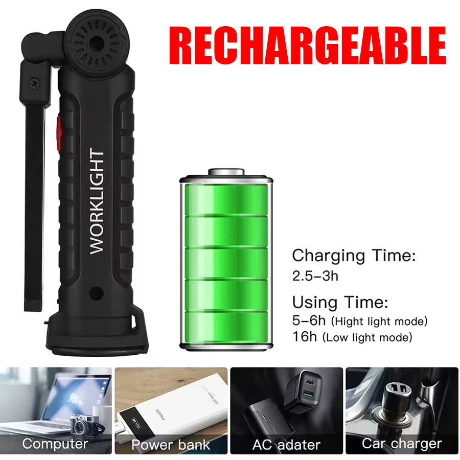 Portable LED Flashlight with M - огляд і ціна Outdoor Lighting Lanterns