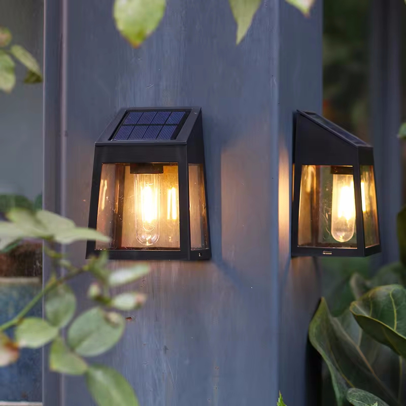 Solar Wall Light Outdoor Water - огляд і ціна Outdoor Lighting Sconce