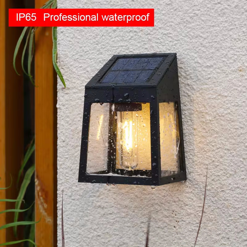 Solar Wall Light Outdoor Water - огляд і ціна Outdoor Lighting Sconce