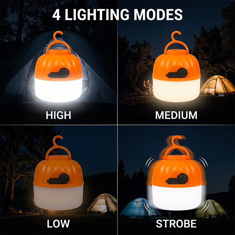 Mini Portable LED Pumpkin Bulb - огляд і ціна Outdoor Lighting Types