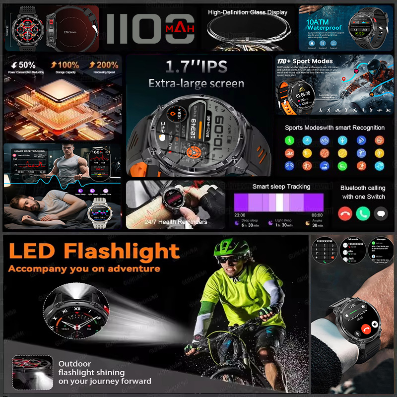 T-REX 3 Military Smartwatch Me - огляд і ціна Outdoor Lighting Japan