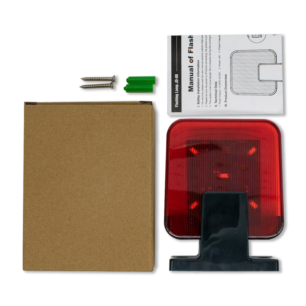 LED Wall Mount Emergency Strob - огляд і ціна Outdoor Lighting Sconce