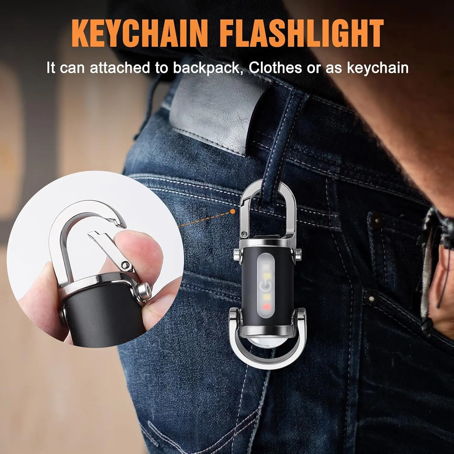 Mini Keychain Flashlight Recha - огляд і ціна Outdoor Lighting Junction Box