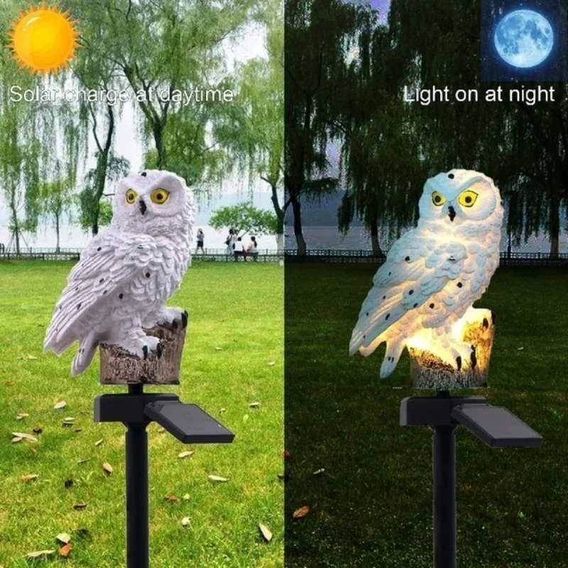 Owl Lights Outdoor Solar Power - огляд і ціна Outdoor Lighting Effects