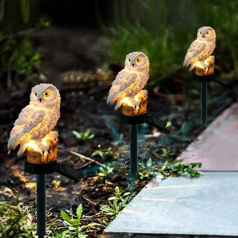 Owl Lights Outdoor Solar Power - огляд і ціна Outdoor Lighting Effects