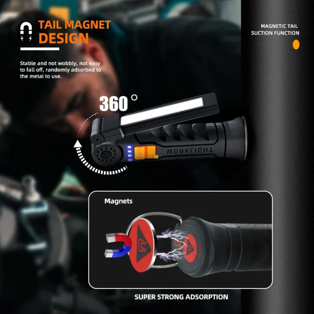 Portable COB LED Flashlight US - огляд і ціна Outdoor Lighting Types