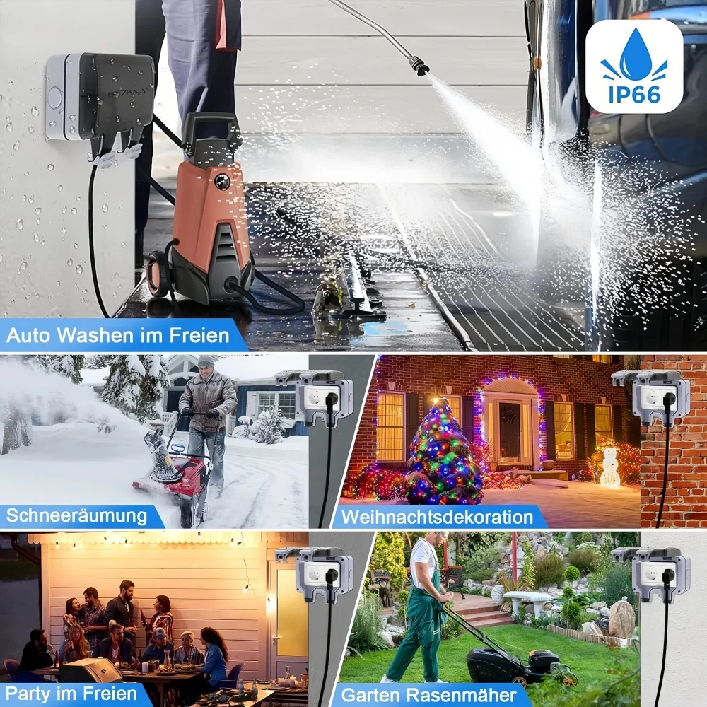 European-Style Outdoor Socket  - огляд і ціна Outdoor Lighting Socket