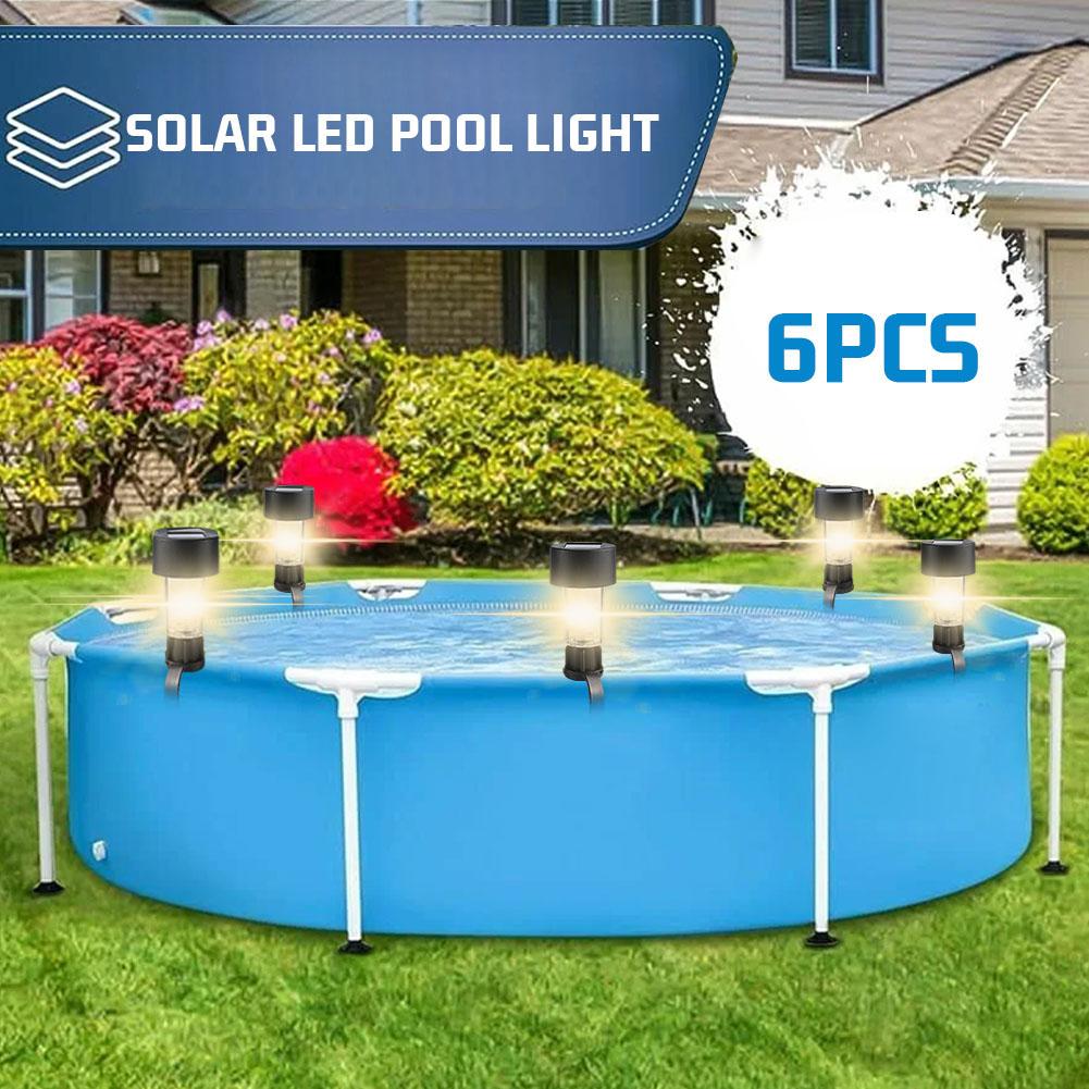 Solar Powered LED Pool Lights  - огляд і ціна Outdoor Lighting Ground