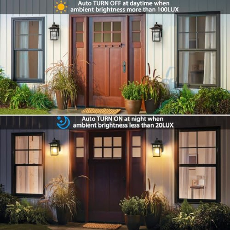 Outdoor Light with GFCI Outlet - огляд і ціна Outdoor Lighting Sconce