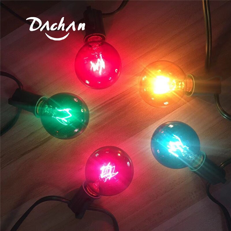 7.5M 25 G40 Globe Patio String - огляд і ціна String Light Bistro