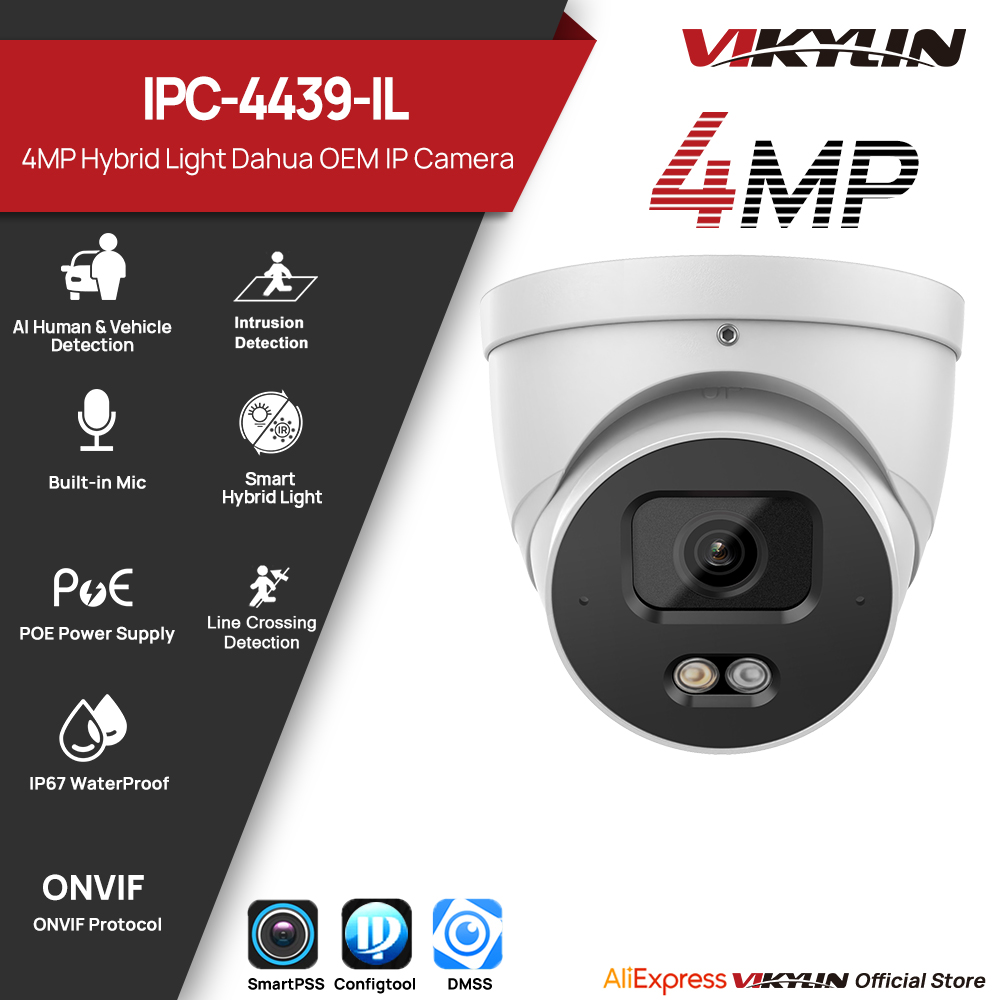 VIKYLIN 4MP IP Security Camera - огляд і ціна Outdoor Lighting Not Working