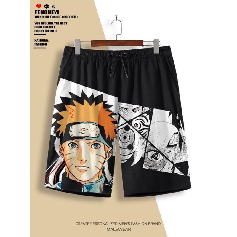 Naruto Anime Shorts Men's Casu - огляд і ціна Outdoor Lighting Japan