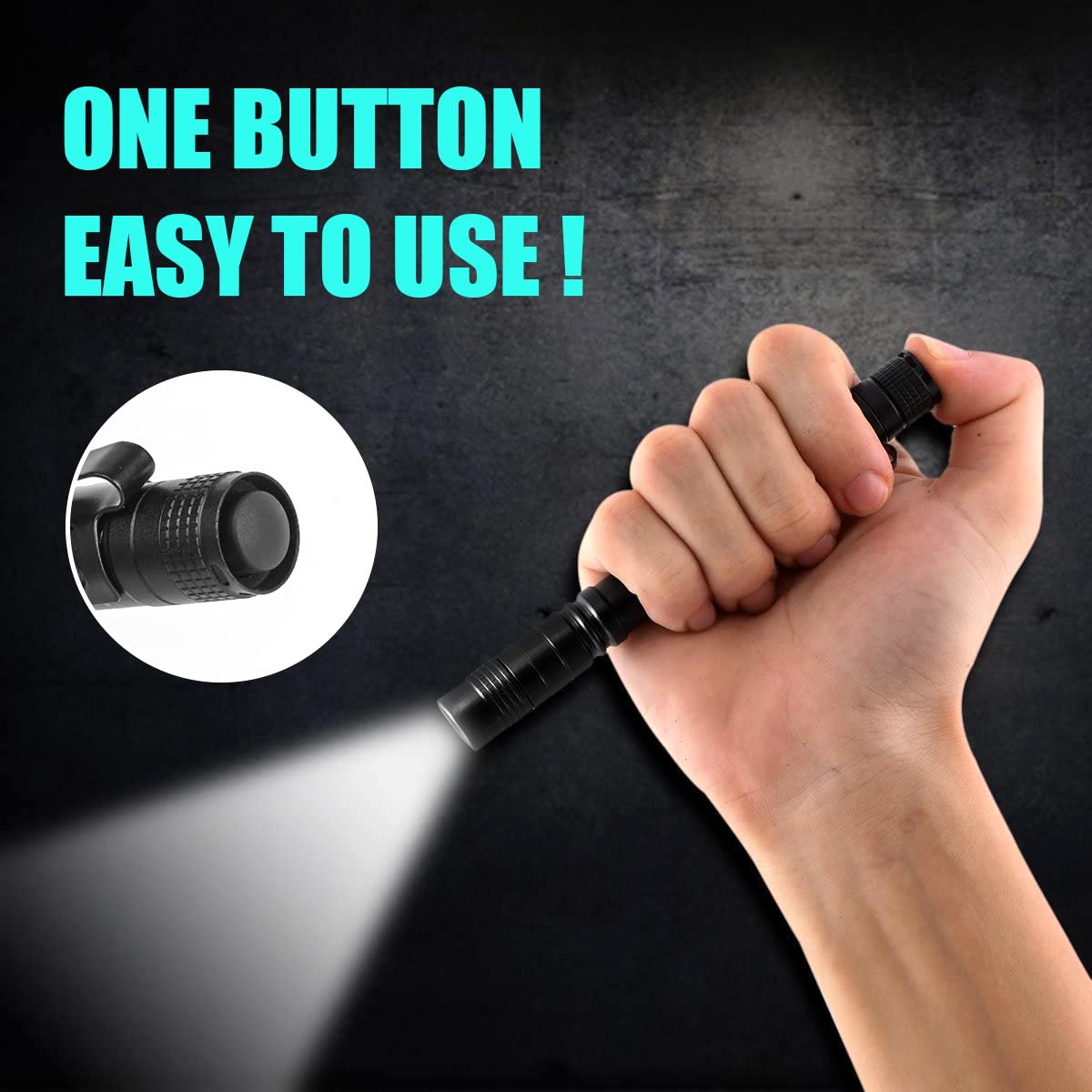 Portable Mini LED Pen Flashlig - огляд і ціна Outdoor Lighting Junction Box