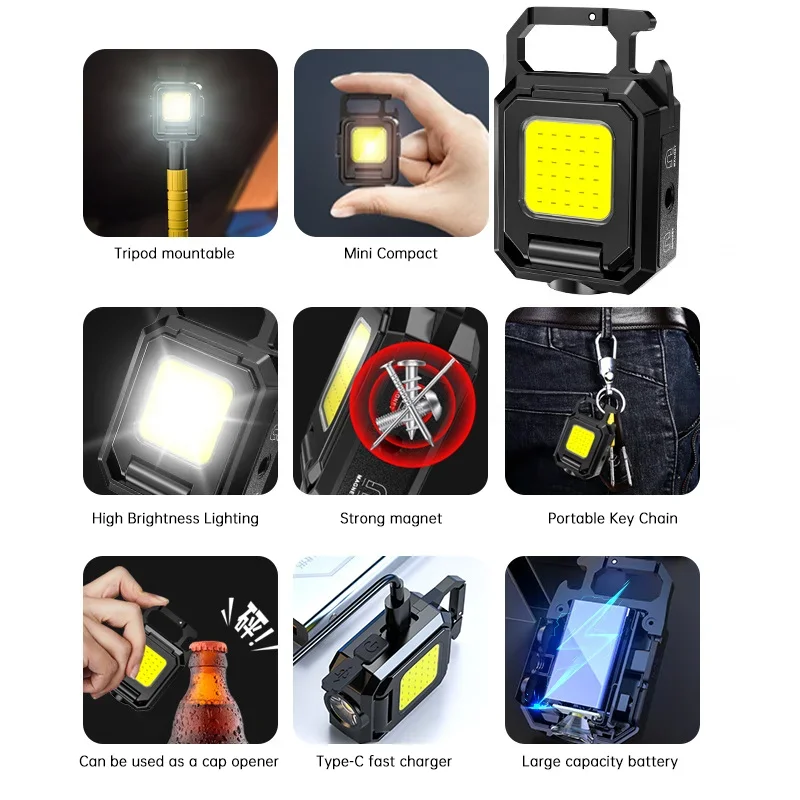 Mini Flashlight Keychain Light - огляд і ціна Outdoor Lighting Lanterns