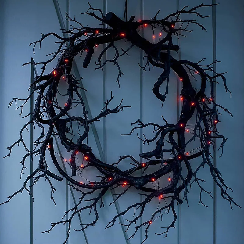 Halloween Decoration Wreath De - огляд і ціна Outdoor Lighting Effects
