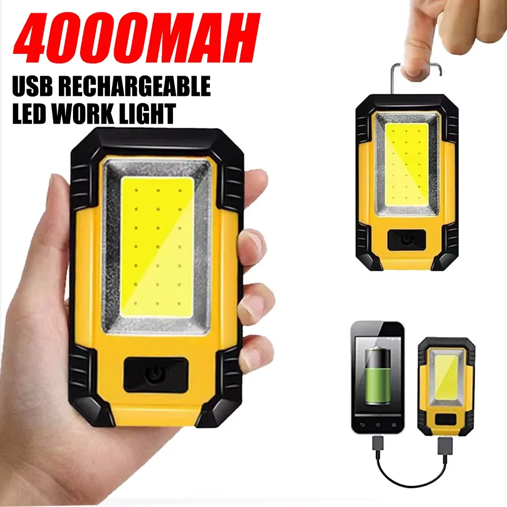 Rechargeable 4000MaH Work Ligh - огляд і ціна Outdoor Lighting Lanterns