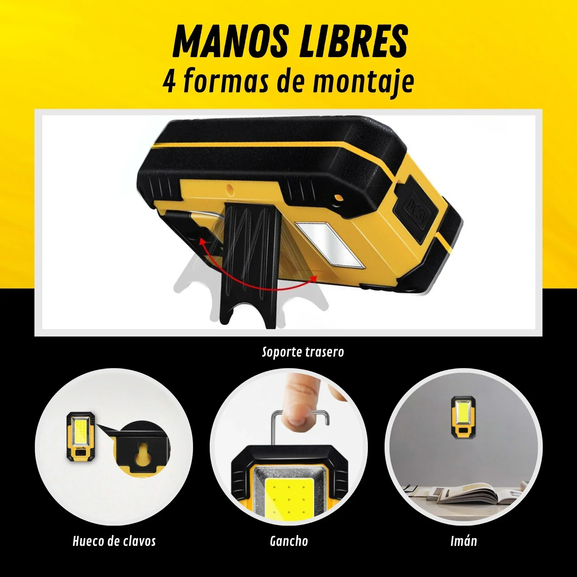 Rechargeable 4000MaH Work Ligh - огляд і ціна Outdoor Lighting Lanterns