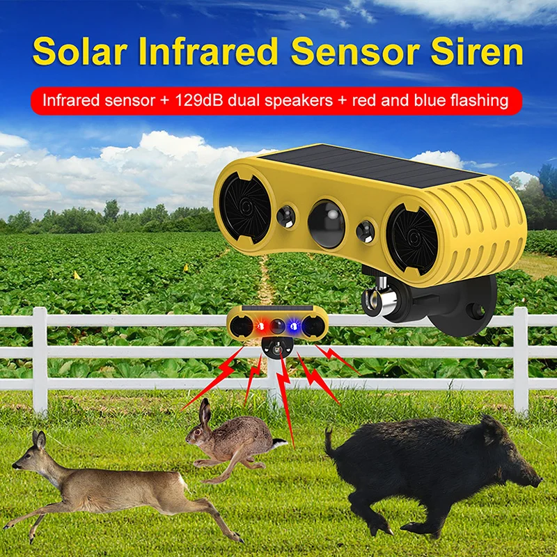 Solar Motion Sensor Alarm LED  - огляд і ціна Outdoor Lighting Motion Sensor