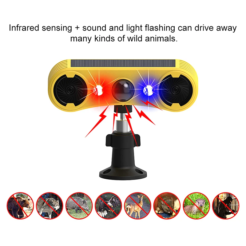 Solar Motion Sensor Alarm LED  - огляд і ціна Outdoor Lighting Motion Sensor