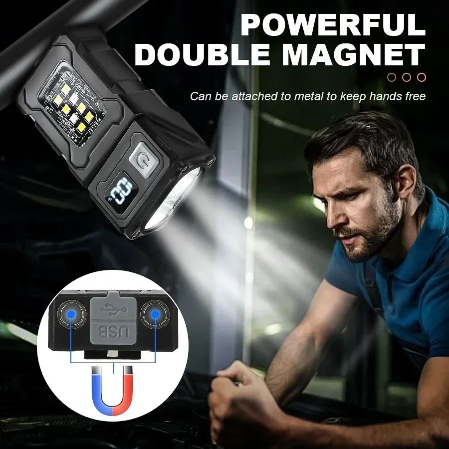 Mini USB Recharge LED Flashlig - огляд і ціна Outdoor Lighting Junction Box