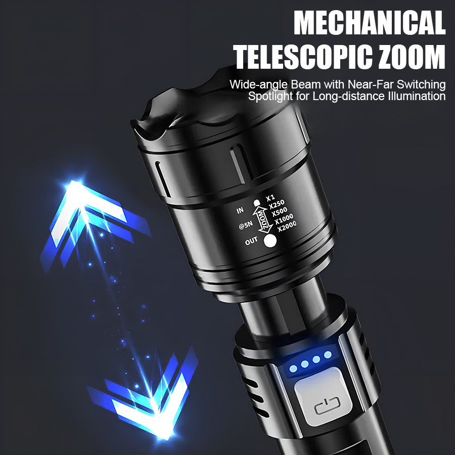 High Power P50 LED Flashlight  - огляд і ціна Outdoor Lighting Junction Box