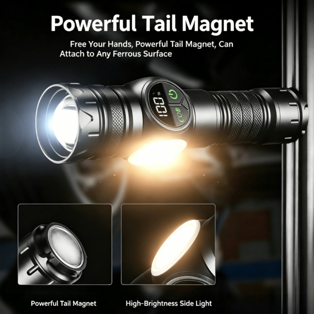 White Light LED Flashlight Typ - огляд і ціна Outdoor Lighting Types