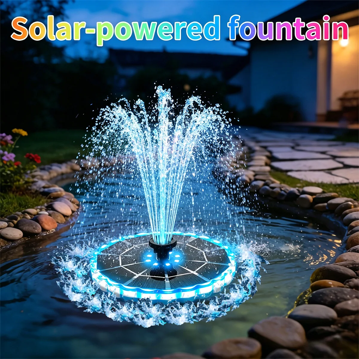 3.5W Outdoor Solar Fountain fo - огляд і ціна Outdoor Lighting Ground