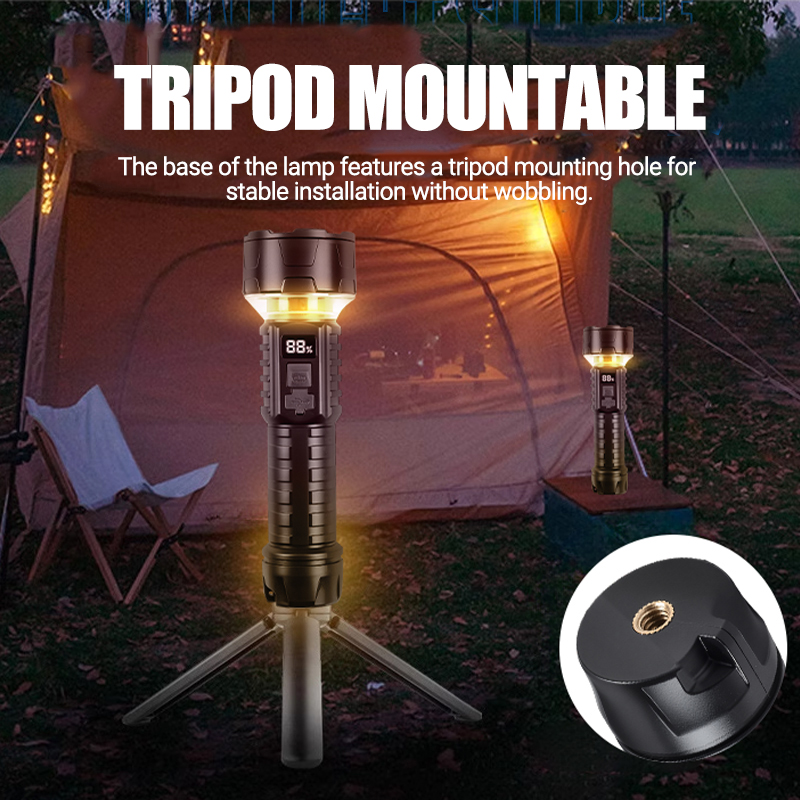 COB LED Flashlight Rechargeabl - огляд і ціна Outdoor Lighting Lanterns