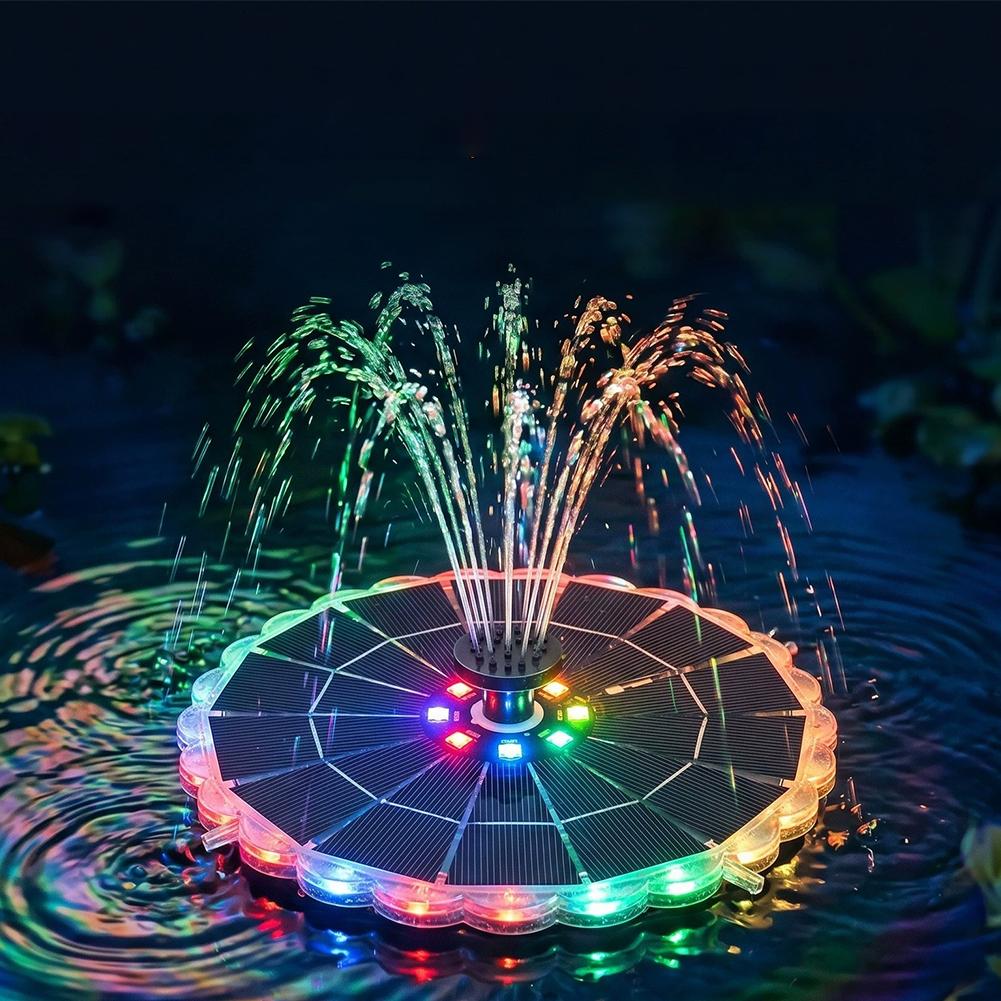 3.5W Outdoor Solar Fountain Pu - огляд і ціна Outdoor Lighting Ground